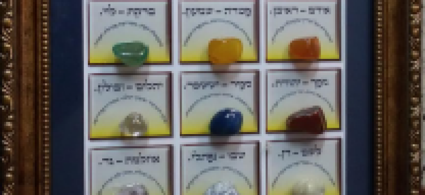 אבני-החושן +ברכת הכהנים